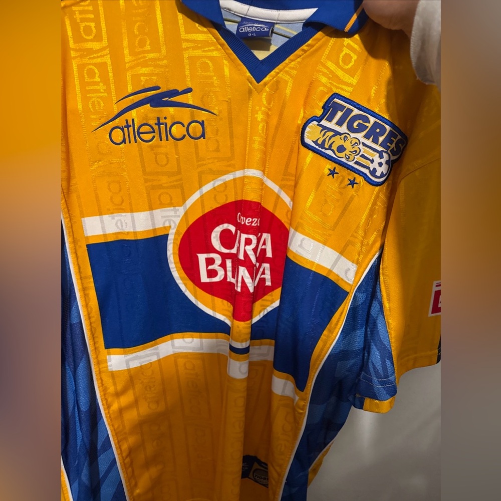 Tigres Soccer Jersey - Yellow and Blue